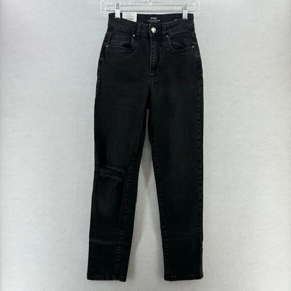 Cotton On Denim - Cotton On Black Straight Leg Jeans